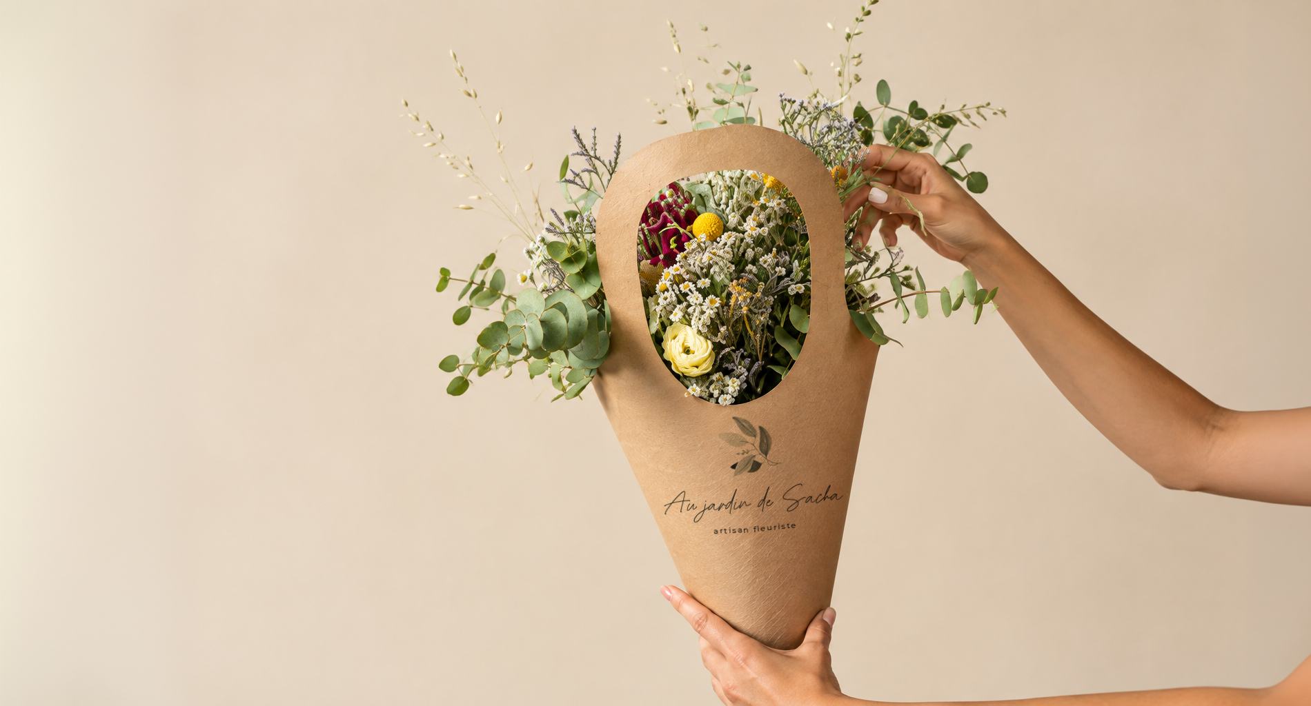 Emballage bouquet