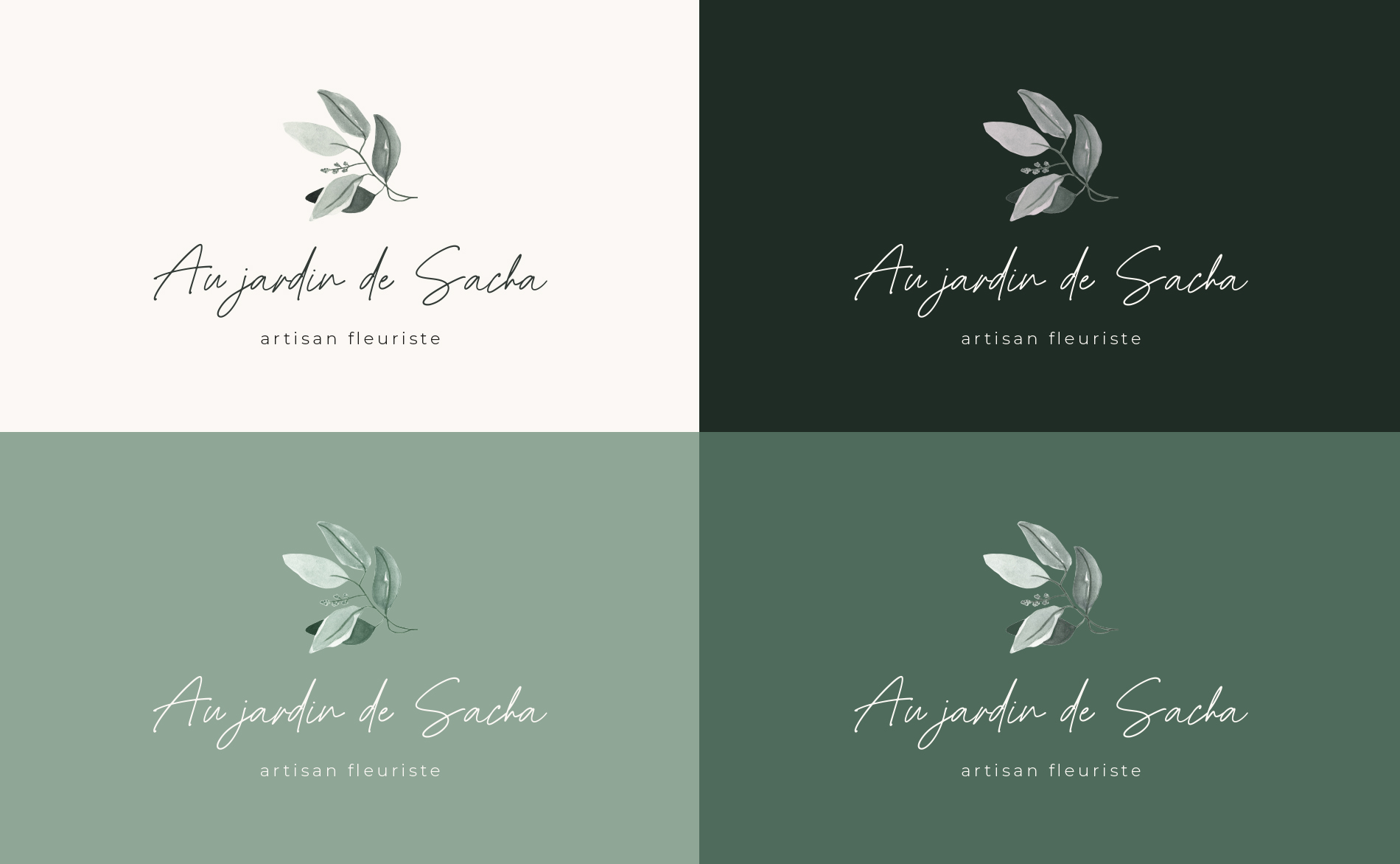 Logo Au jardin de Sacha